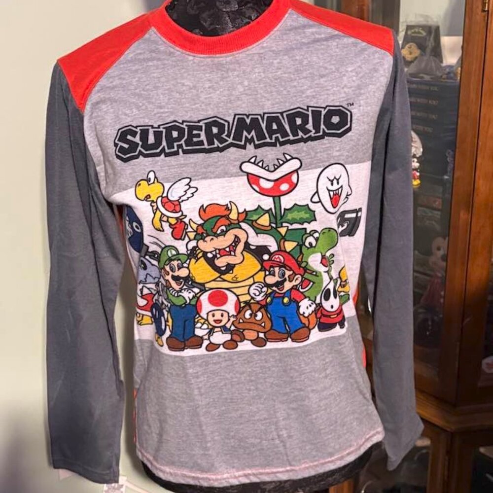 LAST CALL!! Super Mario 14/16 Boys' Fleece Pant Pajamas